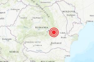 Cutremur azi în România. Seismul de 4,1 pe scara Richter s-a produs în zona Vrancea