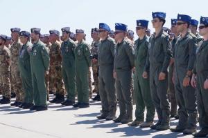 A fost ultima zi la baza Kogălniceanu pentru 150 de militari italieni. Poliţia aeriană este asigurată de acum doar de români