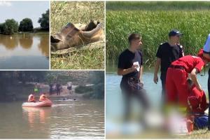 Un tată şi fiul său de 12 ani au murit înecaţi în râul Trotuş, din Bacău. Tragedie şi în Timiş, acolo unde o fată de 18 ani a plecat la scăldat şi s-a înecat
