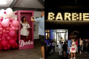 Barbie s-a mutat pentru o noapte într-o clădire istorică din Bucureşti. S-a doborât şi un record pentru cel mai mare cocktail Paradise, deţinut până acum de Snoop Dogg