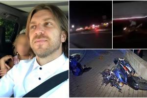 Rareș a murit într-un accident înfiorător, după ce s-a izbit cu motocicleta de un sens giratoriu, în Bistrița. Tragedia a fost filmată