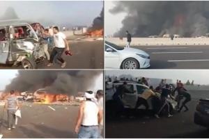 Accident terifiant în Egipt. Cel puțin 32 de morți și 60 de răniți, după ce 6 mașini s-au izbit pe autostrada dintre Cairo şi Alexandria