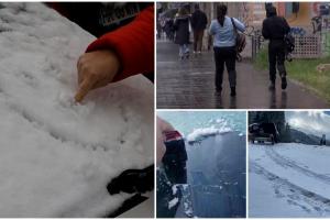 Ciclonul care a lovit România a adus temperaturi în pragul înghețului în întreaga țară. Vremea frumoasă se mai lasă însă așteptată. "Se apropie iarna"