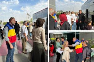Punctul de trecere a frontierei de la Rafah a fost redeschis. MAE anunţă că alţi 86 de români au intrat în Egipt şi vor ajunge curând în ţară