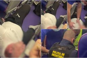 Închisoare cu executare pentru un român băut care a sărit la bătaie la bordul unui avion Wizz Air, Copenhaga - București