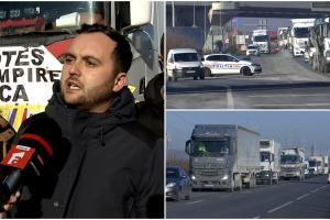 Protestul prin care şoferii de TIR şi tractoare au blocat drumurile din ţară, inspirat din Germania. Guvernul îi vede ca fiind "membri ai unui partid"
