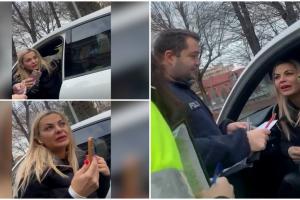O şoferiţă din Arad a sunat la 112, revoltată că poliţiştii i-au luat permisul pentru că parcase pe trecerea de pietoni