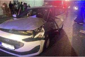 Accident violent în Galați. Trei persoane au ajuns la spital, după ce un șofer nu a acordat prioritate într-o intersecție