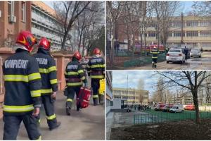 Incident la Colegiul Dimitrie Leonida din Capitală. 25 elevi, la spital după ce un coleg a folosit spray lacrimogen în liceu