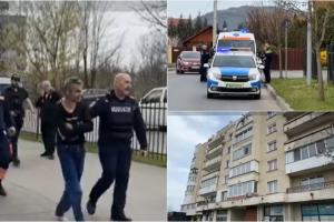 Locatarii unui bloc din Târgu Mureș, terorizați de un vecin. Bărbatul a vrut să arunce întreaga clădire în aer şi a ameninţat că îşi ucide mama