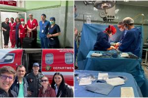 Doi români au primit o nouă şansă la viaţă datorită unui transplant tocmai din Bulgaria. Organele, transportate cu un avion SMURD