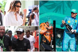Formula 1. Marele Premiu de la Miami, magnet pentru vedetele din SUA. Cine a primit cămaşa lui Leclerc