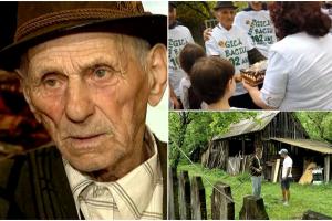 Viaţa incredibilă a lui Gică Baciu, seniorul care a împlinit 102 ani. Îl vizitează necunoscuţi ca să îi afle secretul longevităţii