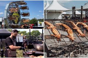 GrillFest 2024. Burger din carne de crocodil şi "carusel" din carne de porc la cel mai mare festival al grătarelor din Europa, lângă Capitală