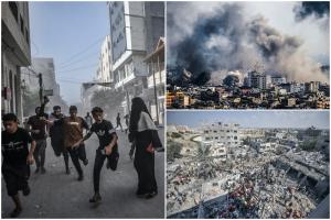Război Israel - Hamas LIVE TEXT. Fâşia Gaza a rămas fără curent. Israelul formează un guvern de urgență și un cabinet de război