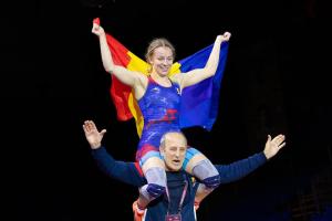 Ana Andreea Beatrice a cucerit medalia de aur la Campionatul European de lupte de la Zagreb
