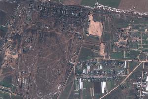 Ruşii au golit o bază cheie din nordul Crimeei. Ce au surprins imaginile din satelit