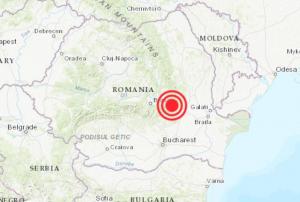 Cutremur azi în România. Seismul de 4,1 pe scara Richter s-a produs în zona Vrancea