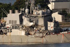 Marinarii daţi dispăruţi în accidentul naval din largul Japoniei au fost găsiţi morţi