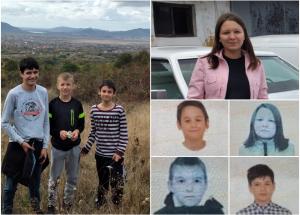 Cei patru copii ucraineni, daţi dispăruţi în Satu Mare, au fost găsiţi. Ilie, Macsin, Tetiana şi Mykola fugiseră din plasament