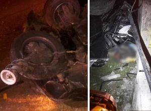 Accident la 200 km/h! Doi tineri au murit pe loc după ce au intrat cu BMW-ul într-un stâlp - GALERIE FOTO