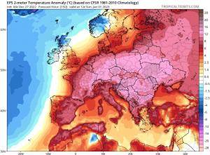 Val de căldură peste Europa. Temperaturi de 18 grade în România, la final de an. Așteptăm noi recorduri termice
