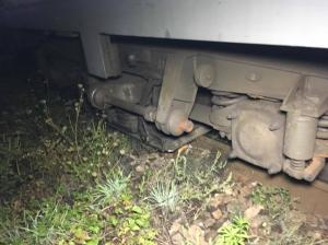 ACCIDENT FEROVIAR în Cluj! Un tren de călători a DERAIAT la ieşirea din Dej. Garnitura a sărit de pe şine! (FOTO + VIDEO)