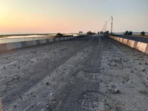 "Poarta spre Crimeea", avariată. Un pod dintre Crimeea și Herson, lovit de ucraineni cu rachete Storm Shadow. Momentul atacului