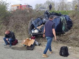 "Copiii dormeau în mașini, desculți". Un șofer român a măturat cu TIR-ul o coloană de 15 maşini, la punctul de frontieră Stara Gradiška din Croaţia