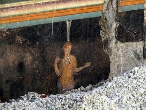 Minune arhitecturală din Antichitate, descoperită în ruinele de la Pompei. Elena din Troia, Casandra și Paris, pe fresce superb conservate