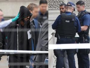 Posibil ATAC TERORIST dejucat la Londra! Poliţiştii britanici l-au arestat pe bărbatul prins cu un rucsac PLIN CU CUŢITE asupra sa | GALERIE FOTO