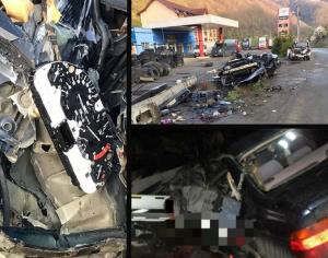 IPOTEZĂ ŞOCANTĂ în cazul TERIBILULUI ACCIDENT în care au murit patru tineri din Telciu. Cine se afla, de fapt, la volanul maşinii (VIDEO)