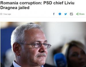 Condamnarea lui Liviu Dragnea în presa străină: "Cel mai puternic om din România, trimis la închisoare"