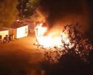 Incendiu la şaormerie, în Timişoara! Totul a fost făcut scrum! (VIDEO)