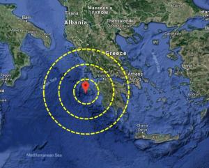 Cutremur puternic în Grecia. Seismul de 6.8 pe Richter, resimţit în Italia şi Albania. Sute de turişti din Insula Zante, evacuaţi (Video)