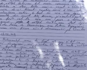 Pasaje cutremurătoare din testamentul scris de Florin Buliga cu trei săptămâni înainte să îşi ucidă soţia şi cei doi copii