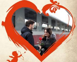 Surpriză de la CFR pentru îndrăgostiţi, de Valentine’s Day! Cuplurile primesc oferte neaşteptate de Ziua Îndrăgostiţilor, în Gara de Nord din Bucureşti