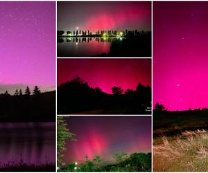 Aurora Boreală a făcut spectacol, azi noapte, pe cerul României. Cum explică oamenii de ştiinţă fenomenul