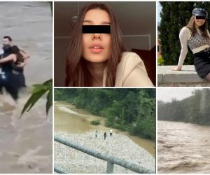 Ultimele imagini cu cei trei tineri români surprinși de viitură, în Italia. Îmbrățișați, au sperat până în ultima clipă că vor fi salvați