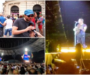 Cuplu din Israel, dezamăgit de Bucureşti la finalul concertului Coldplay. Preţuri la fel de mari ca în Italia