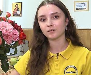 Georgiana, eleva din Mureş care a terminat cele opt clase gimnaziale cu 10 pe linie. Mi-am propus ca acest ideal să se transforme într-o ambiţie