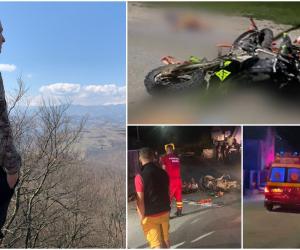 Tragedii trase la indigo în Braşov. Doi prieteni s-au ciocnit frontal cu motocicletele, după ce acum un an, în acelaşi loc, doi tineri au murit intr-un accident identic