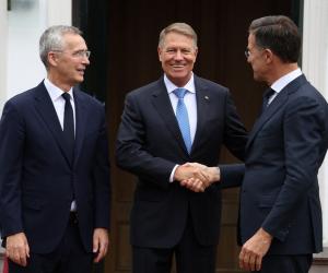 Klaus Iohannis renunţă la candidatura pentru şefia NATO. România îl susţine pe Mark Rutte