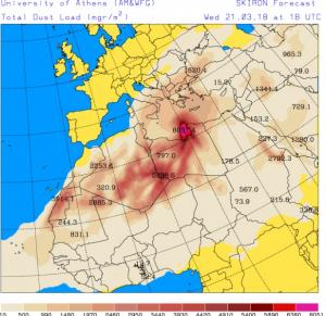 Fenomen meteo straniu în România pentru următoarele 2 zile: Un val de praf saharian va însoți ninsorile
