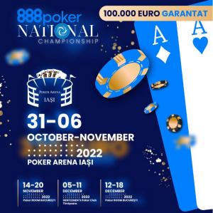(P) 888poker National Championship: Live poker în marile orașe ale României