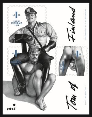 FOTO! SUCCES MONDIAL înregistrat de o serie de timbre cu imagini erotice homosexuale