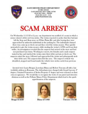 Trei români, arestaţi în SUA după ce au furat carduri de credit de la mai multe persoane. Schema prin care aflau codul PIN