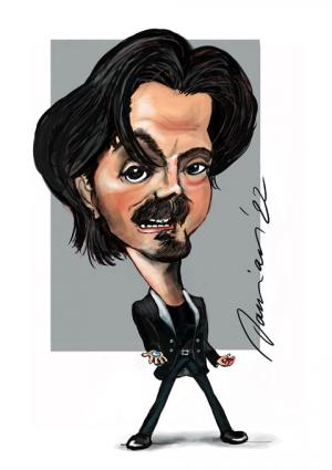 Marius Damian, co-prezentatorul America Express, expune peste 200 de caricaturi la Teatrul Odeon