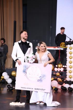 Ioana şi Marius, câştigătorii celui de-al optulea sezon Mireasa şi ai premiului în valoare de 40.000 de euro