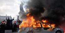 Bilanţul protestelor violente din Franţa: 1.800 de persoane reținute și peste 500 de polițiști răniți